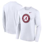 Alabama Nike Legend Alt Logo Long Sleeve Tee